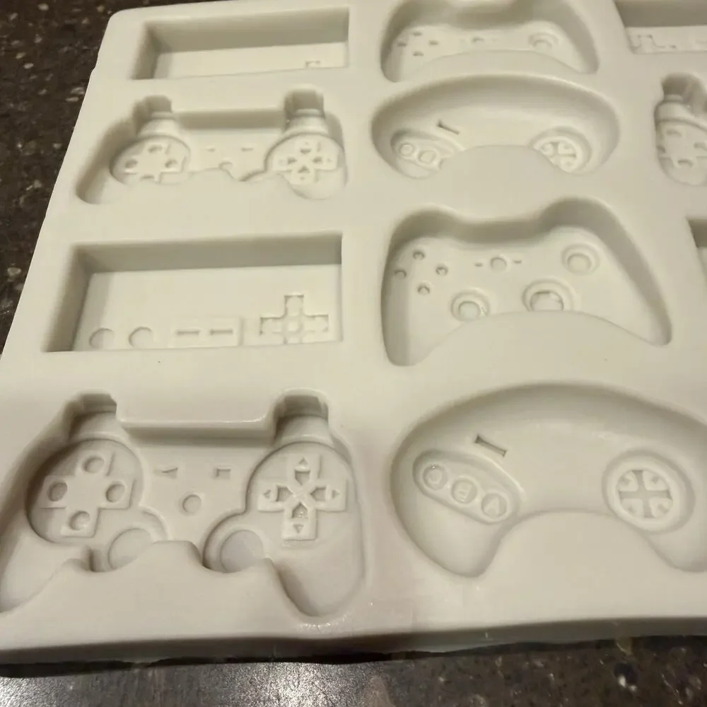 Game Controller Silicone Molds, Fondant Molds, Chocolate Candy Handmade Soap Ice